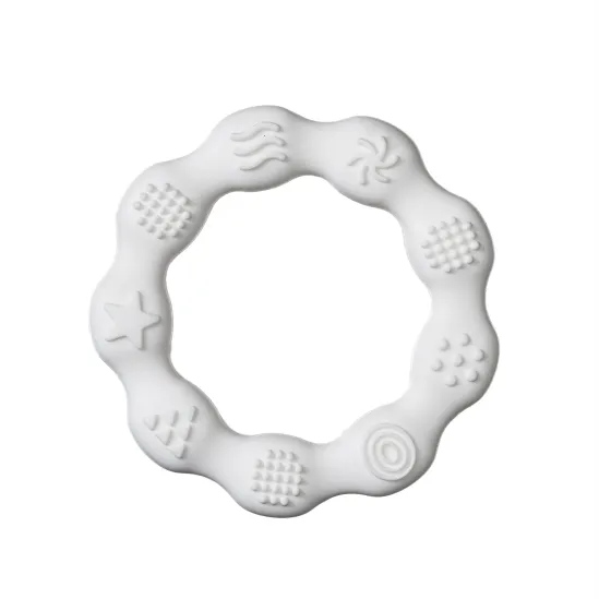 Profibaby Ruota giocattolo in silicone bianco e nero