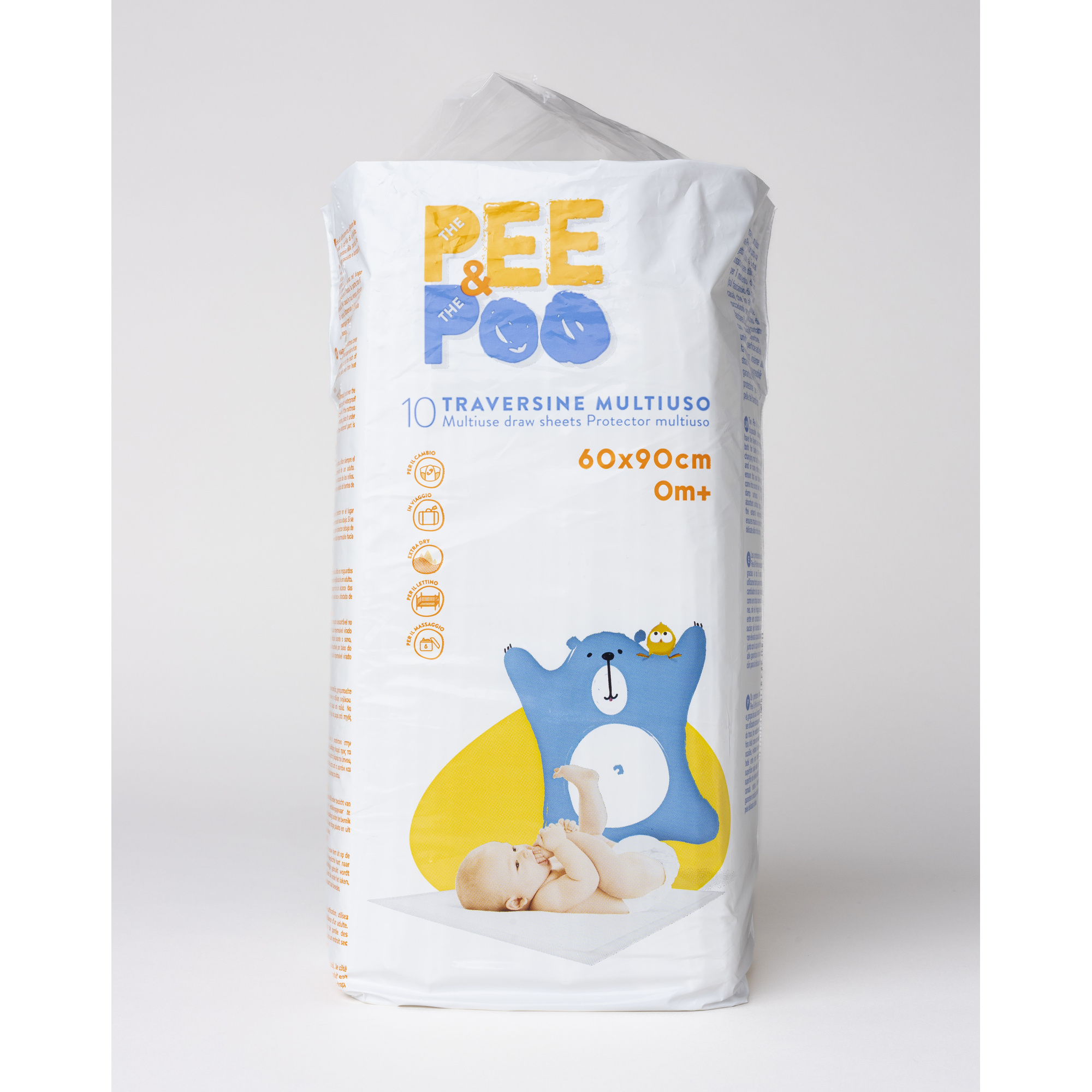Pee&Poo Traversine Multiuso 60x90 Usa e Getta