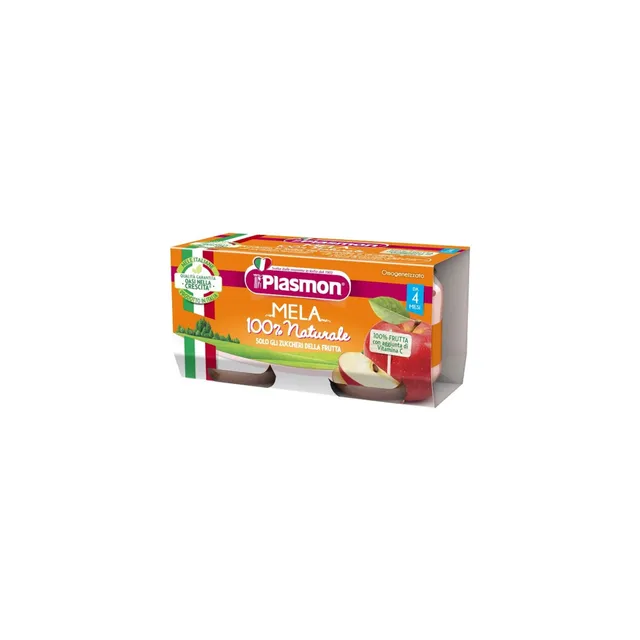 Plasmon omogeneizzato mela 2 x 80 g 4 mesi
