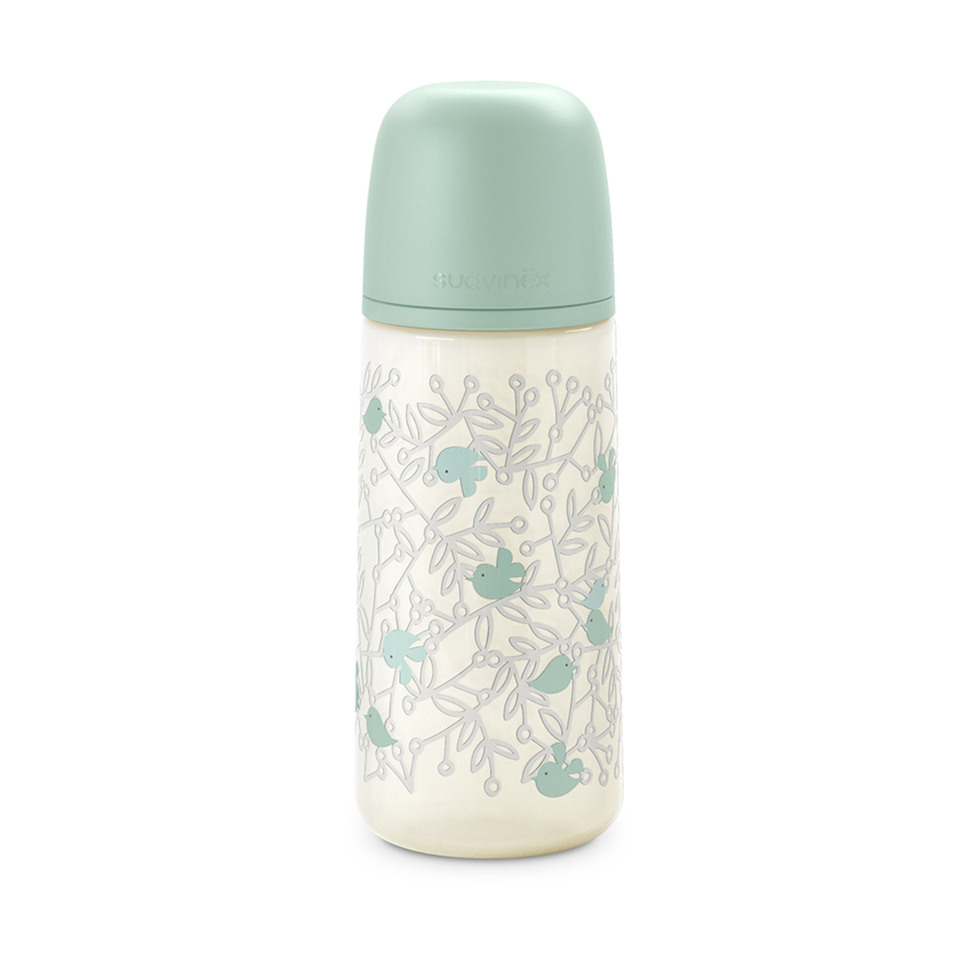 Suavinex Birdies SX Pro biberon 360 ml verde +6 mesi