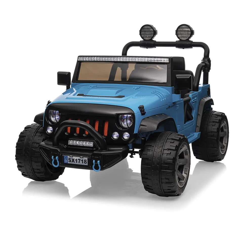 Auto Off-Road Bambini 2 Posti 12V Litio Radiocomando