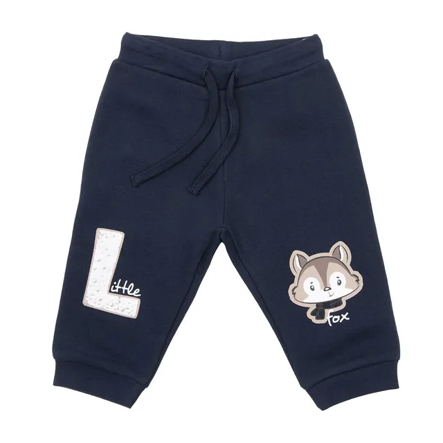Toys Center Baby Pantalone Felpato Bimbo Blu Little Fox