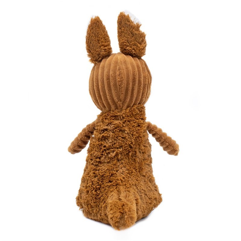 Les Déglingos Ptipotos Allezou peluche canguro marrone mamma bebè