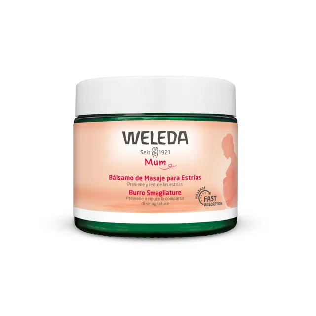 Weleda Mamma burro smagliature 150 ml elasticizzante