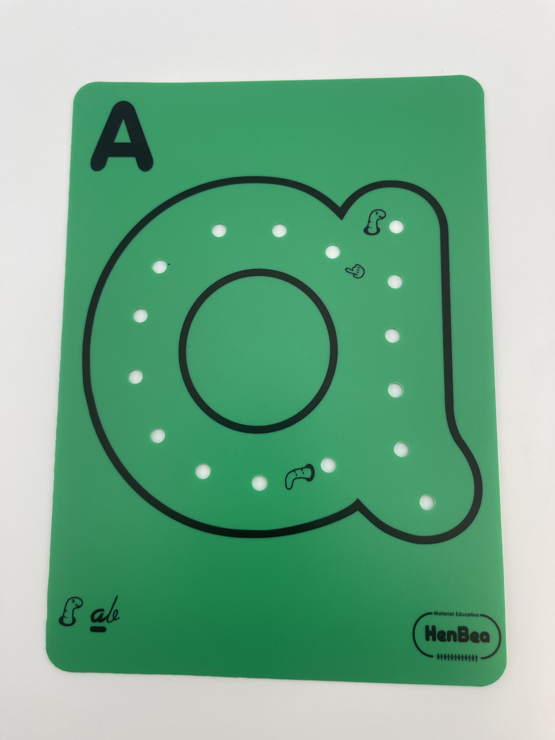 The Dida Vocali gioco da infilare lettere 23 cm