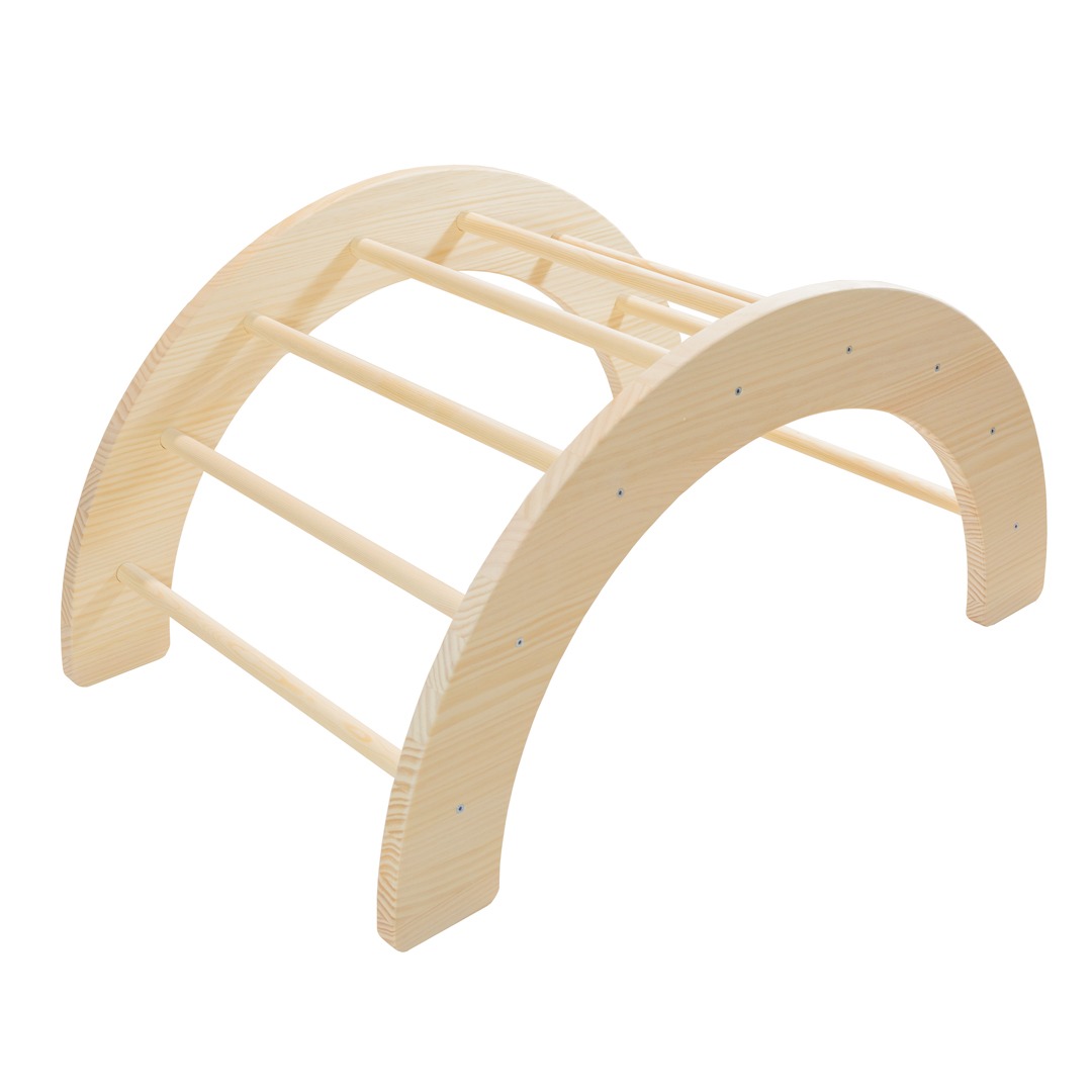 The Dida Pikler arco arrampicata legno naturale bimbi