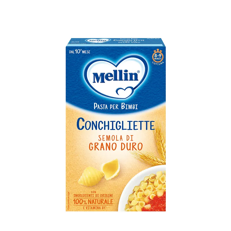 Mellin Pasta dei Bimbi Conchigliette pastina 280g grano duro