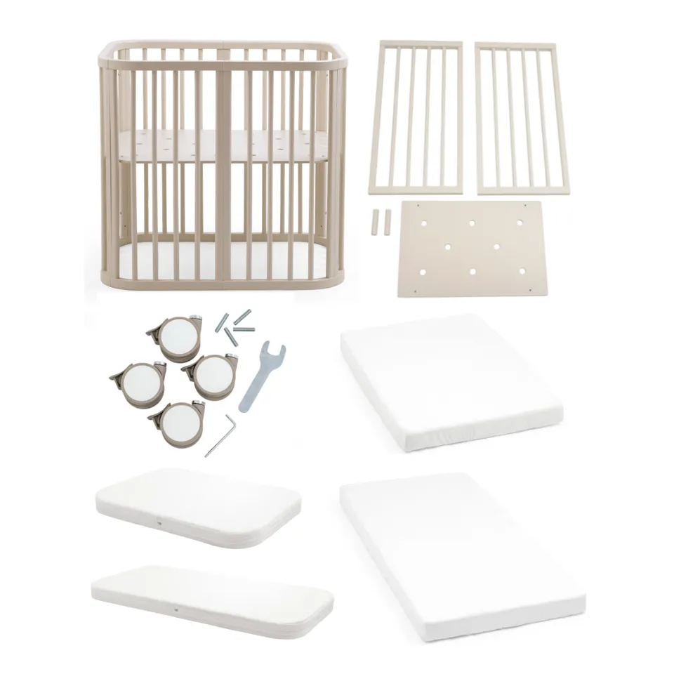 Stokke Nighti Mini set lettino vanilla white 7 pezzi