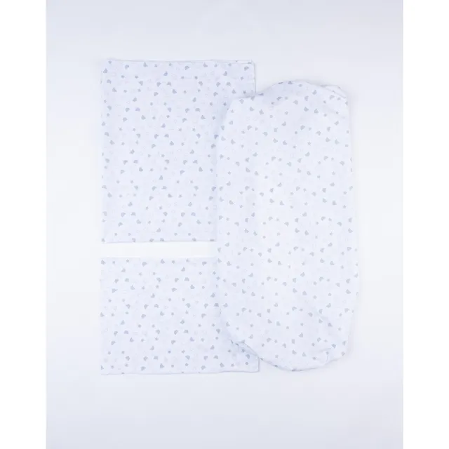 Giordani Outline Completo Lenzuola Maxi Culla 3 Pezzi Grigio