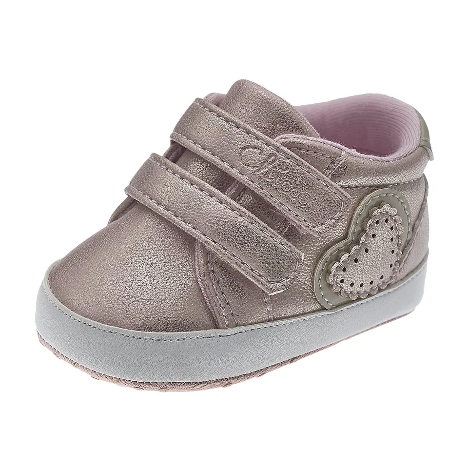Chicco Novella polacchino bimba rosa doppio strappo