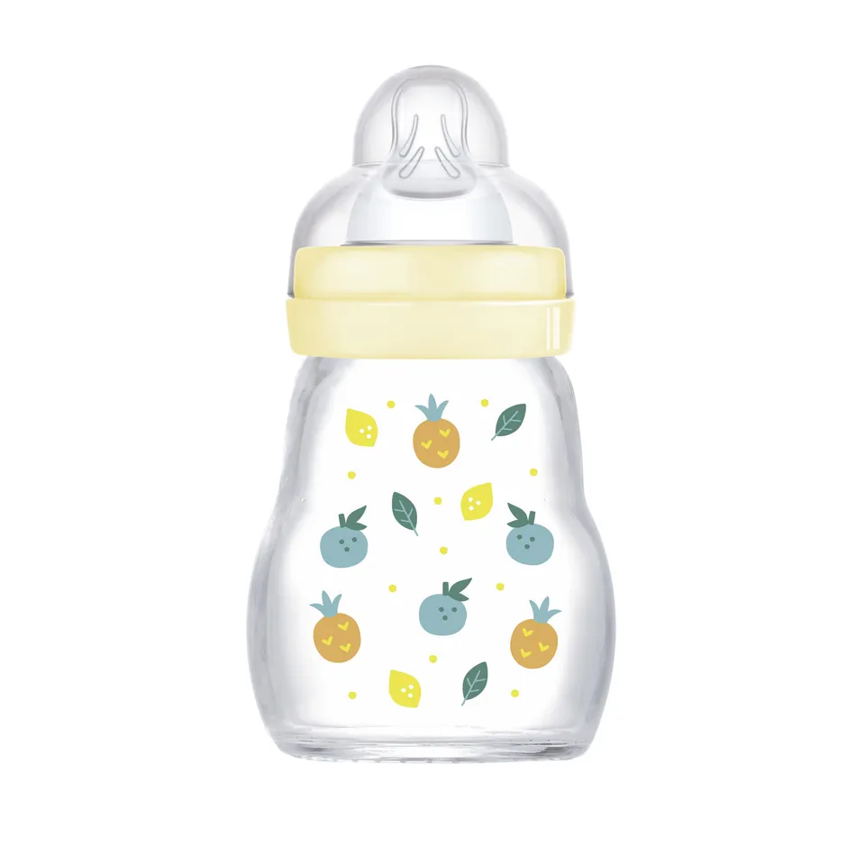 MAM Feel Good biberon vetro 170 ml neutro silicone