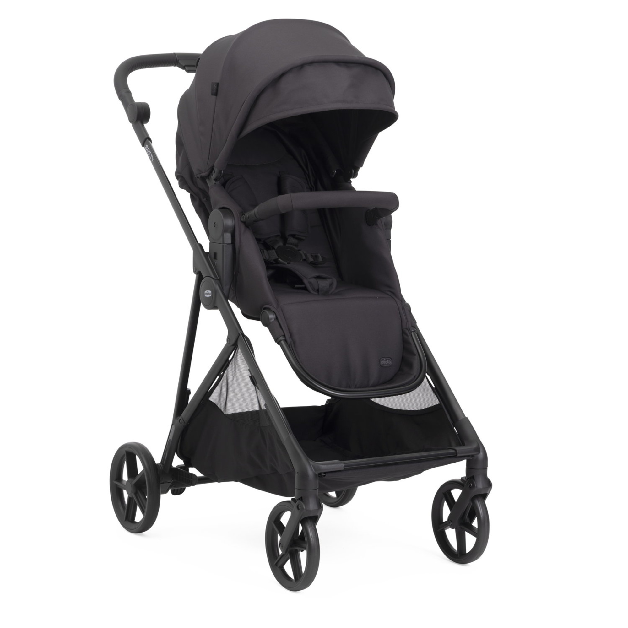 Chicco Seety Kory Essential trio passeggino ebony i-Size
