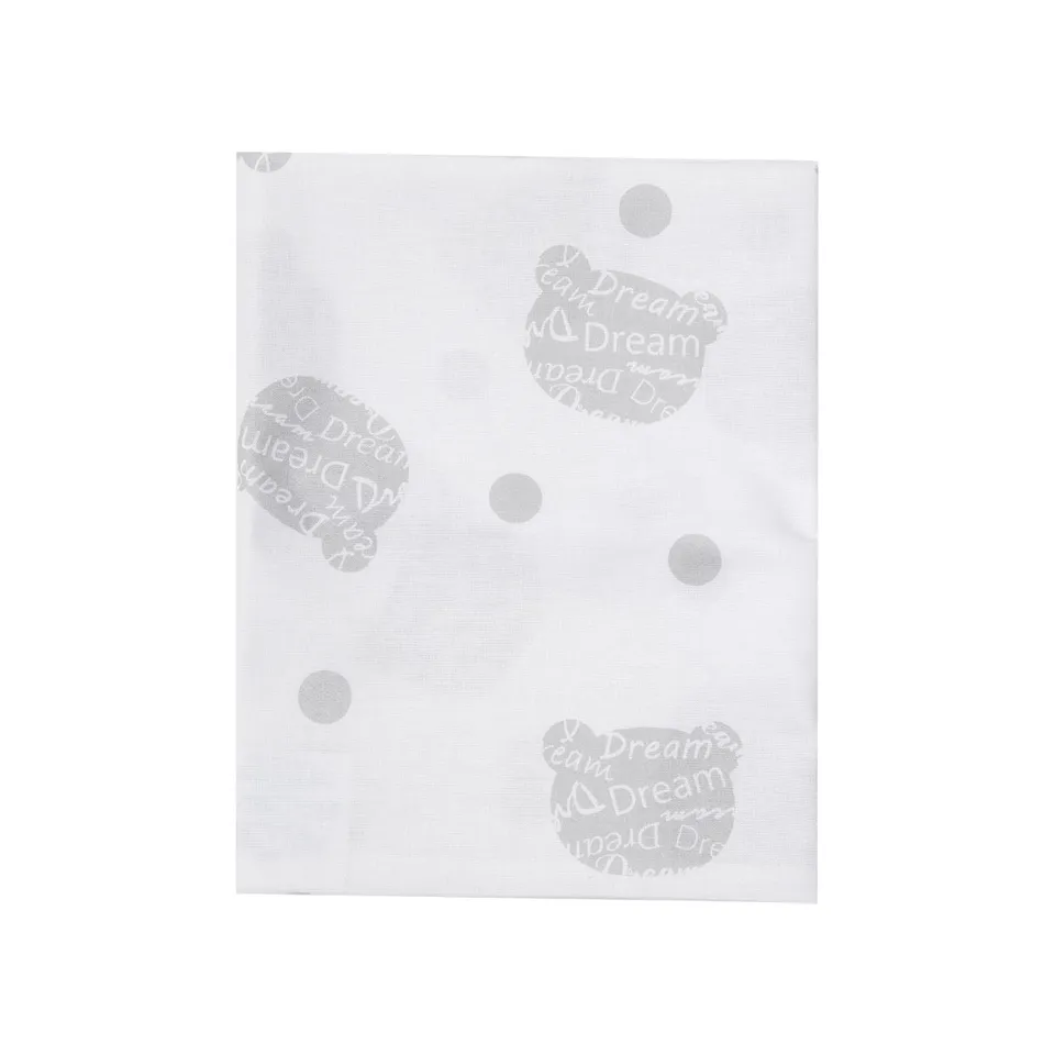 Toys Center Baby Orsetto federa lettino cotone bianca