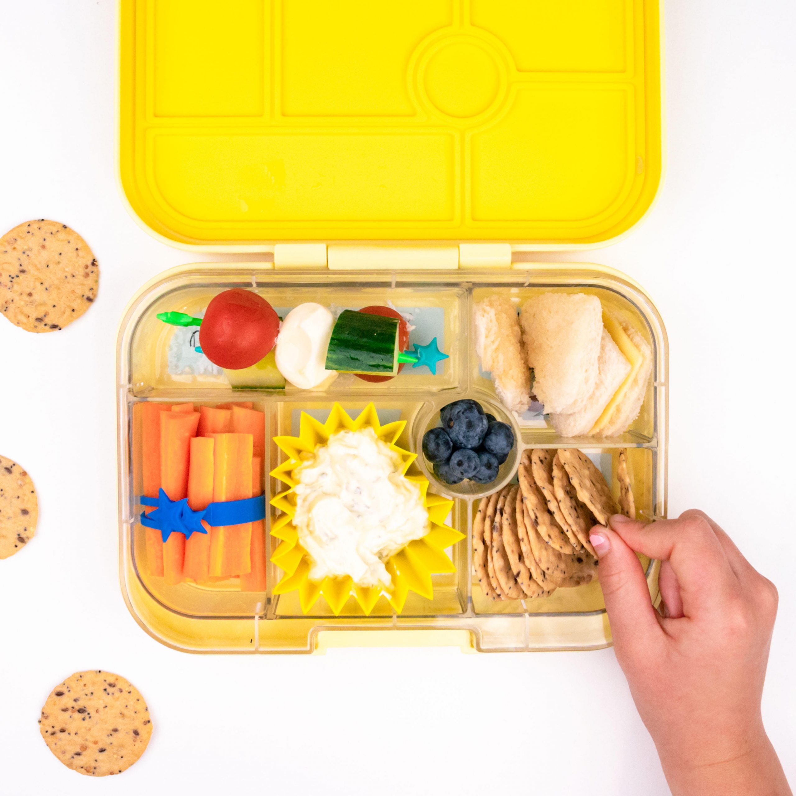 The Dida Wrap Lunchpunch Fasce Silicone Blu