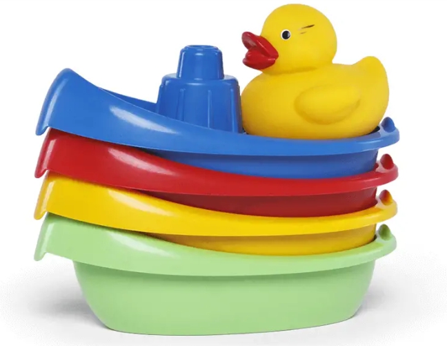 Profibaby 4 barchette con papera giochi bagnetto