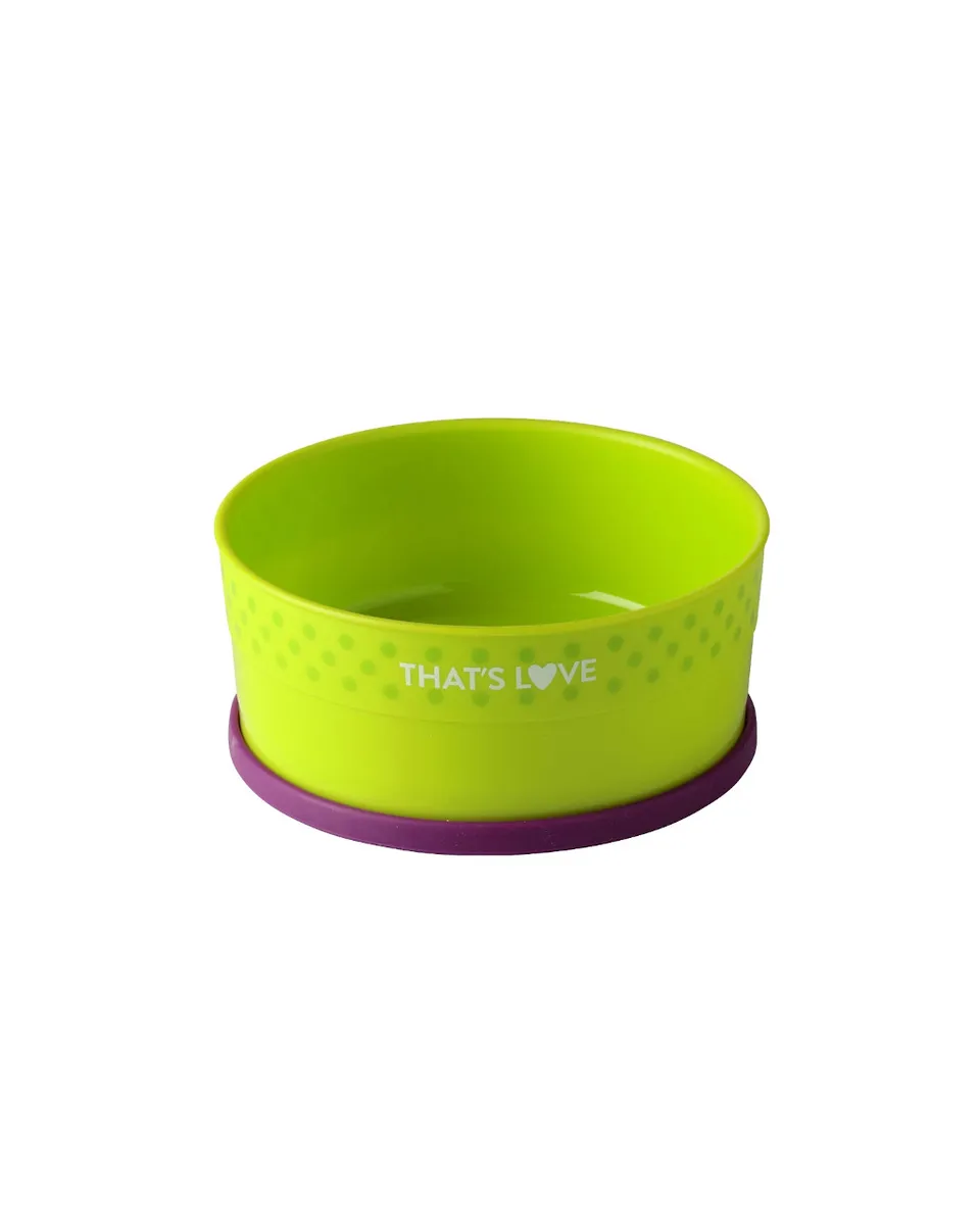 That's Love piatto fondo antiscivolo silicone 6m+