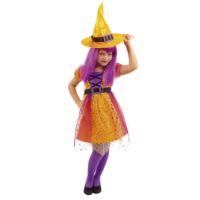 Rubie's Supercolor Costume Strega 3+ Anni Halloween