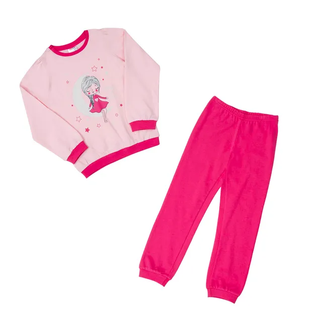 Toys Center Baby Mawi pigiama felpa 2 pezzi stampa luna