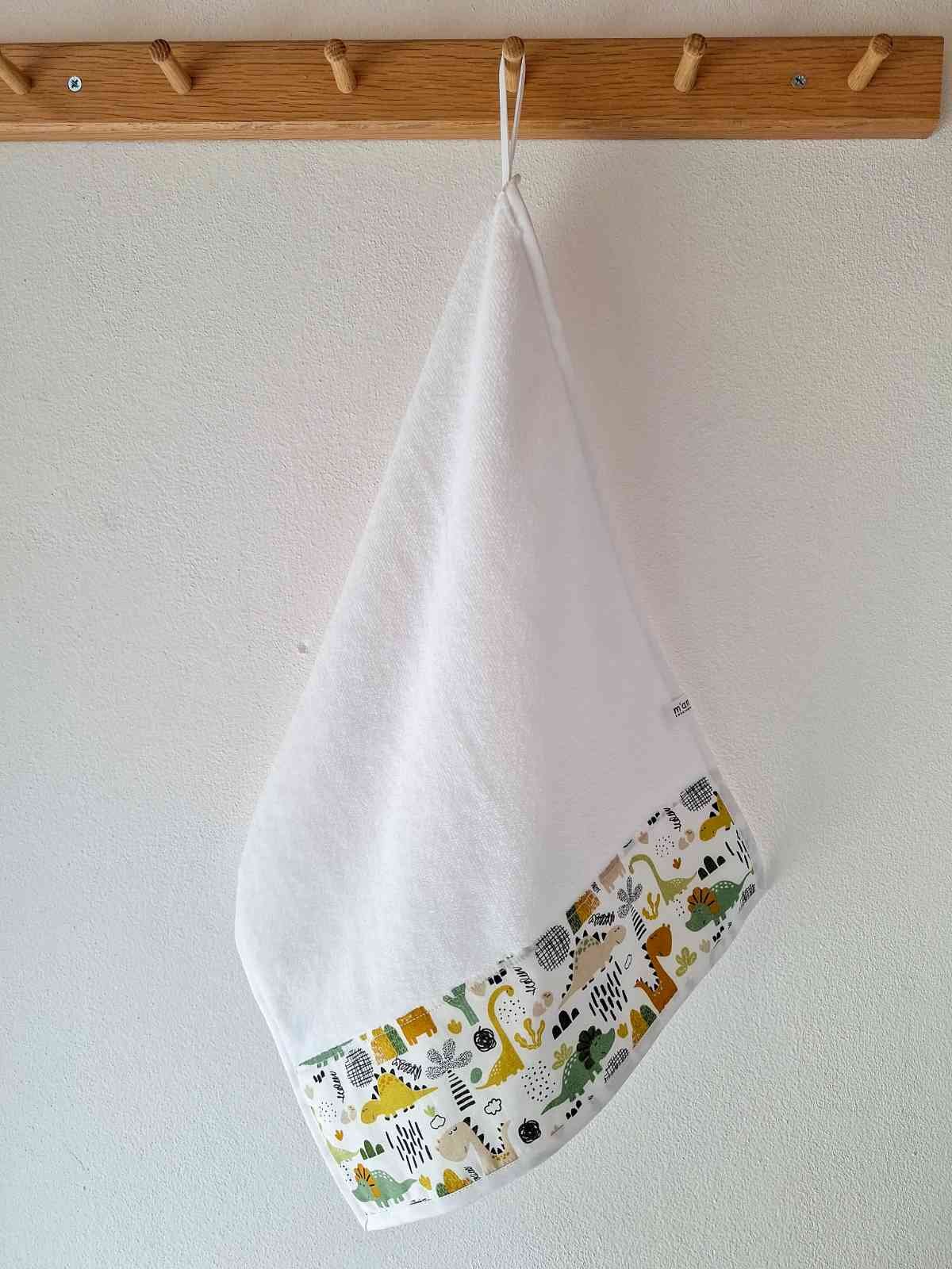 M'Amélie Creations Asciugamano Asilo Personalizzato Spugna Bambù