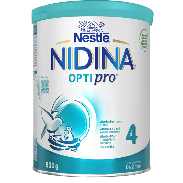 Nestlé Nidina Optipro 4 latte crescita 800 g con DHA
