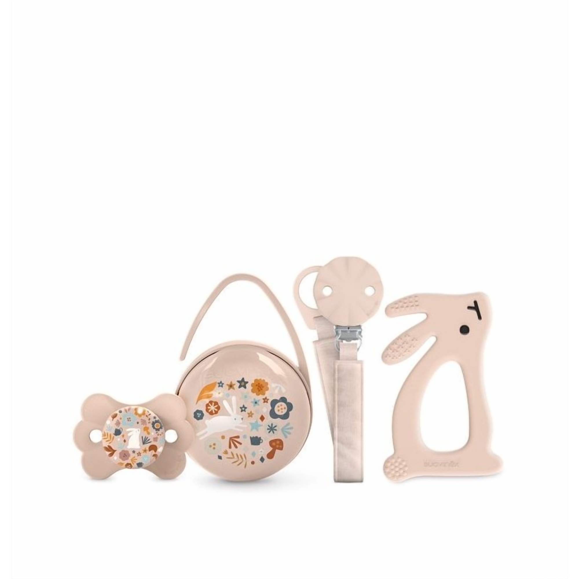 Suavinex Wonderland Liberty Set Regalo Rosa 4 Pezzi
