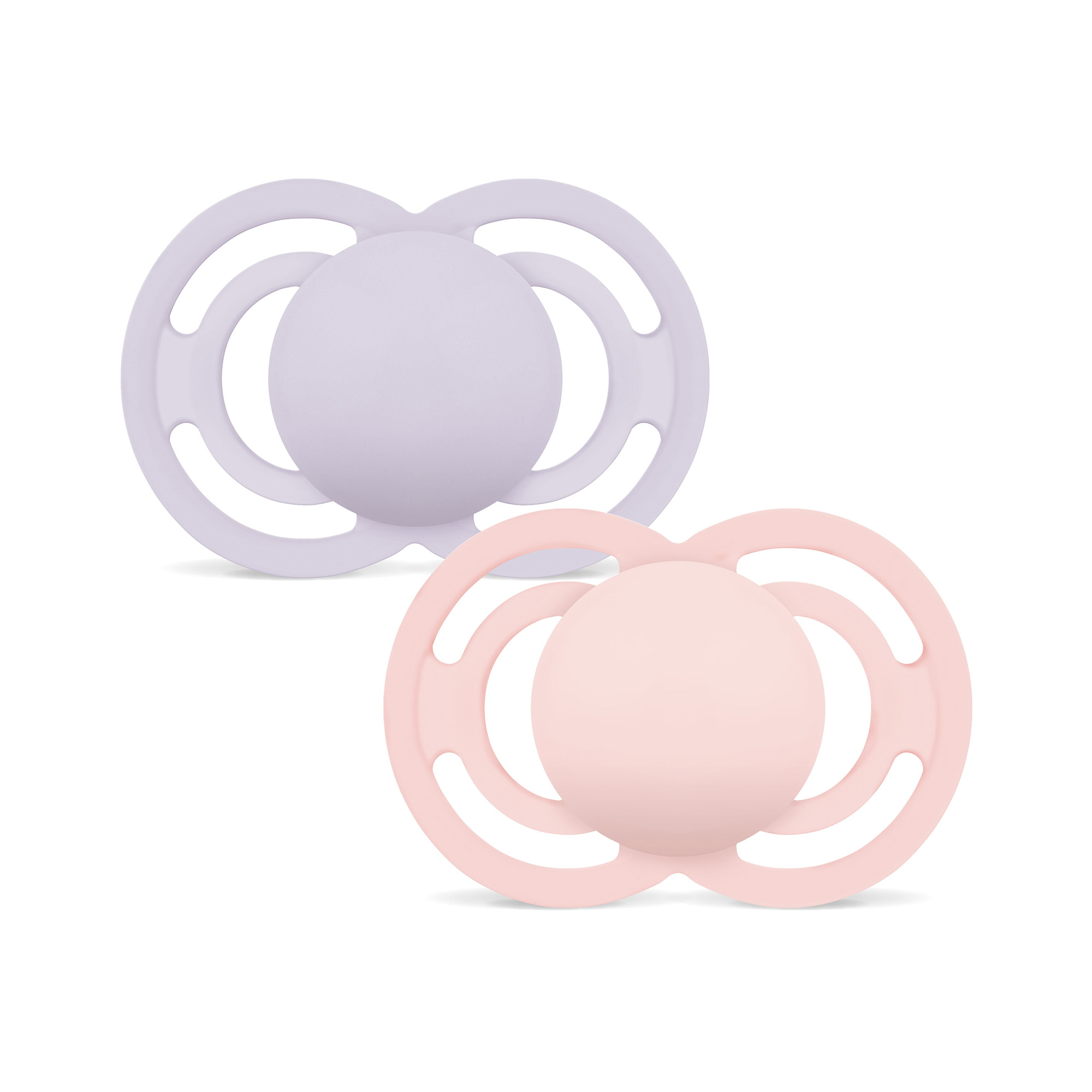 MAM Perfect succhietto silicone 16+ mesi rosa 2 pz