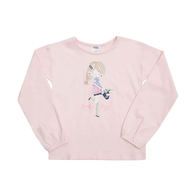 Toys Center Baby maglia manica lunga bimba rosa jersey