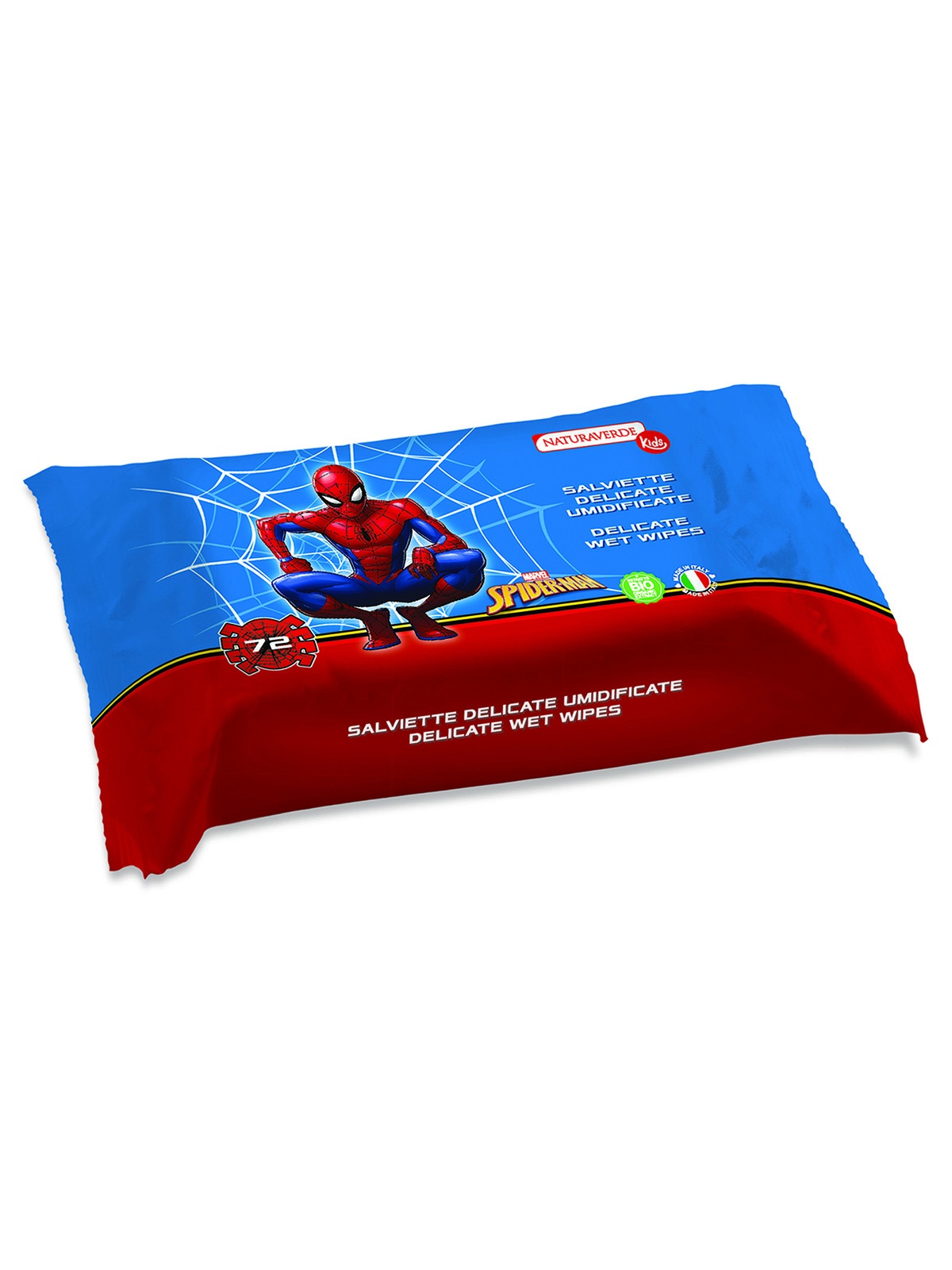 Sodico Spider-Man salviette umidificate 72pz avena bio