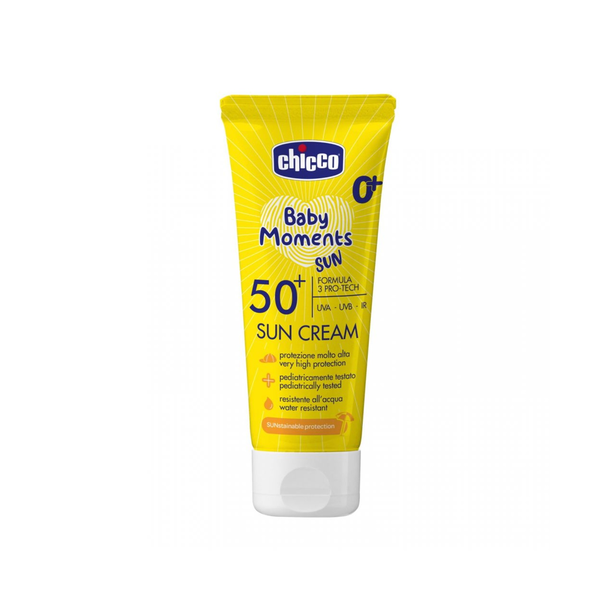 Chicco Crema Solare SPF50+ bambini 75 ml pelli sensibili