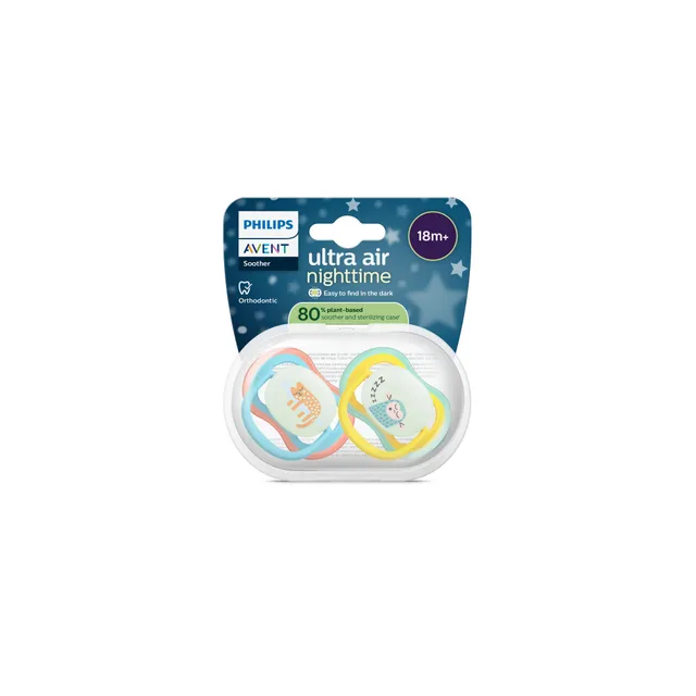 Philips Avent Ultra Air Night ciucci 18m+ leopardo set 2 pz