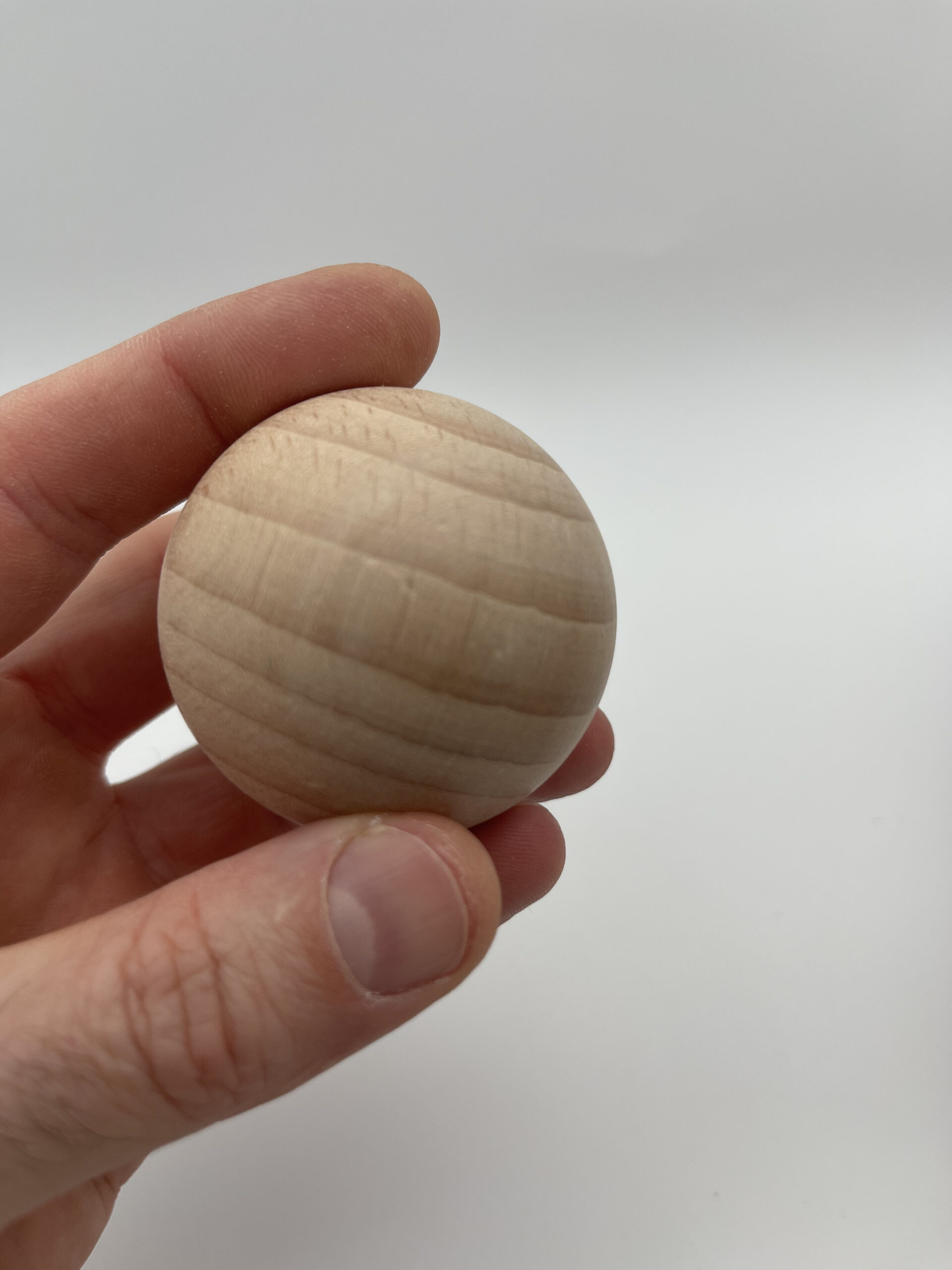 The Dida Palla in Legno Naturale 5 cm Montessori