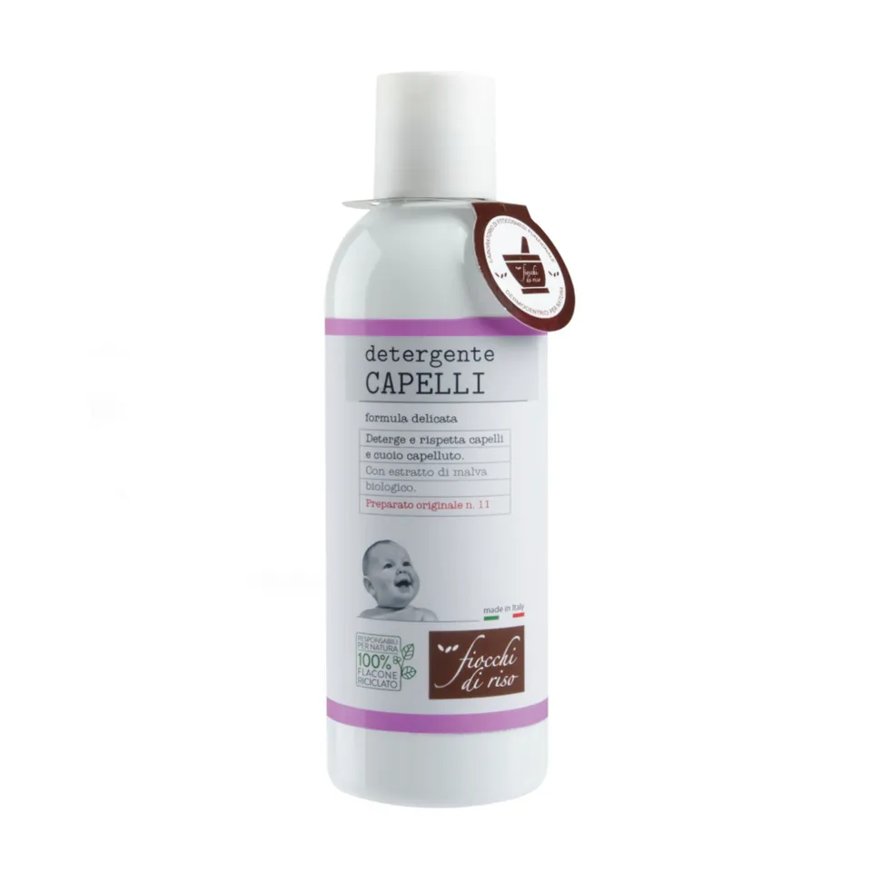Fiocchi di Riso Detergente Capelli 200ml Delicato