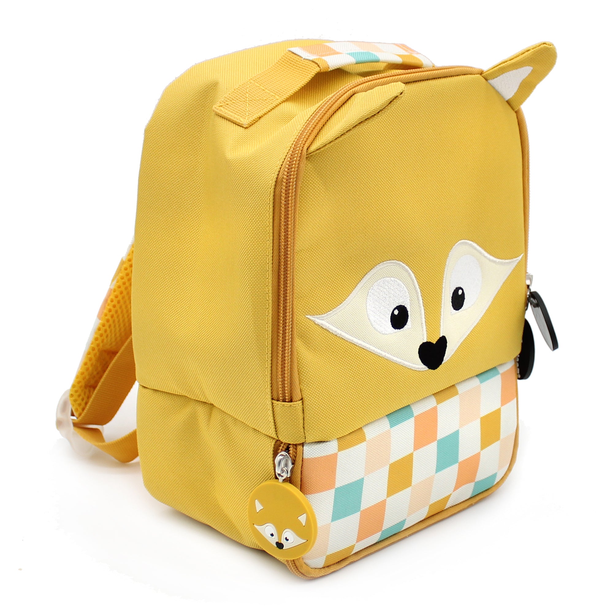 Les Deglingos Cyranos zaino termico volpe giallo 26 cm