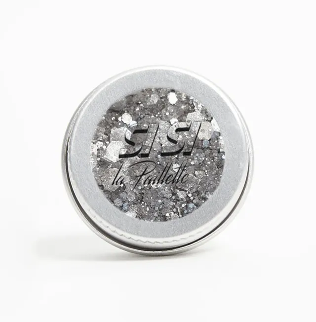 The Dida Pure Metallo Disco glitter viso biodegradabile