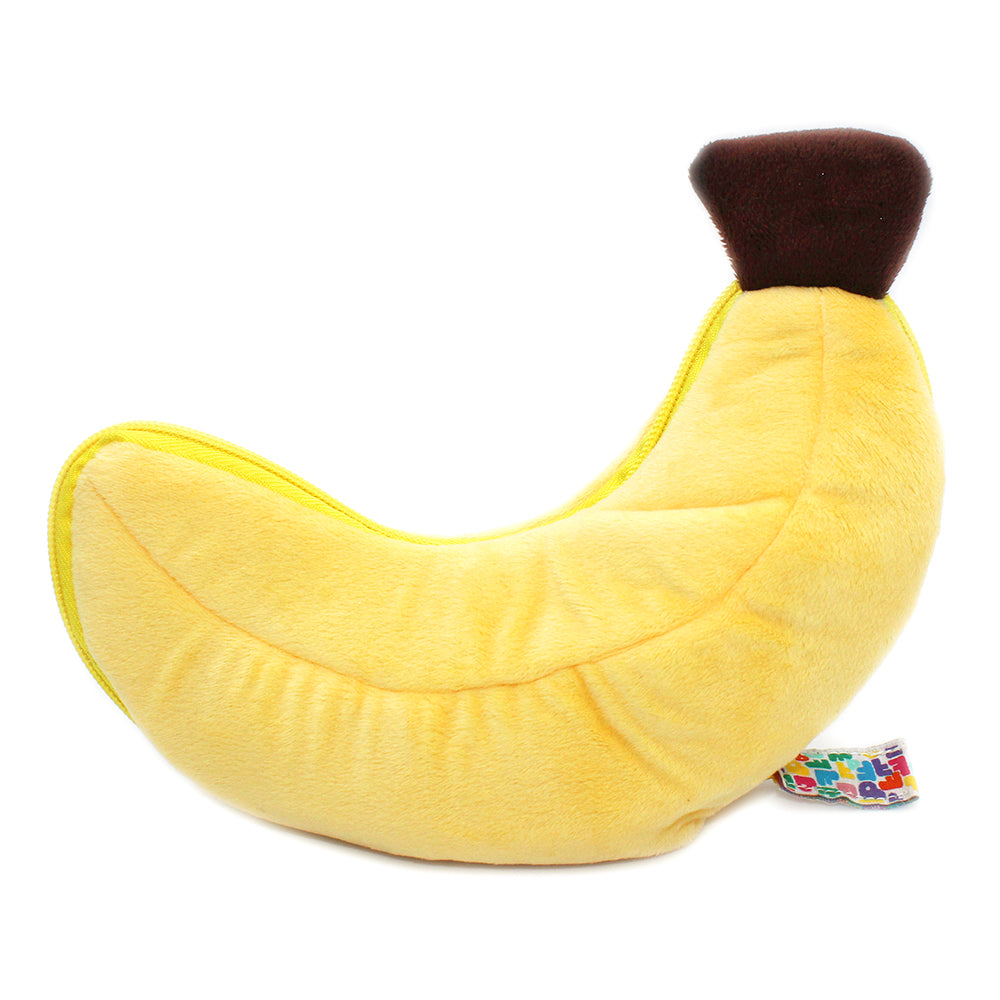 Les Deglingos Flipetz Poppet peluche farfalla banana 2 in 1 giallo