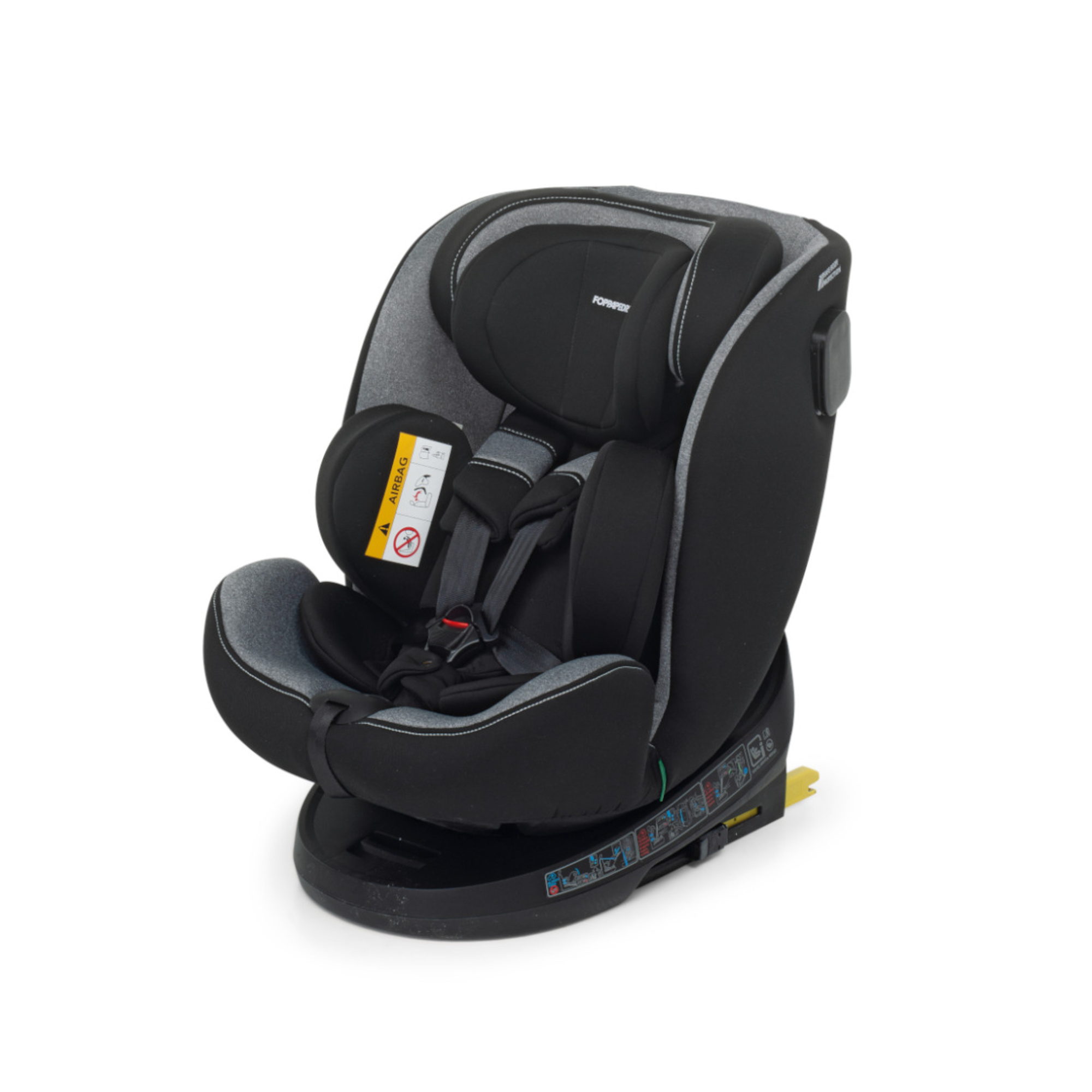 Foppapedretti Circle i-Size seggiolino auto Carbon 40-150cm R129