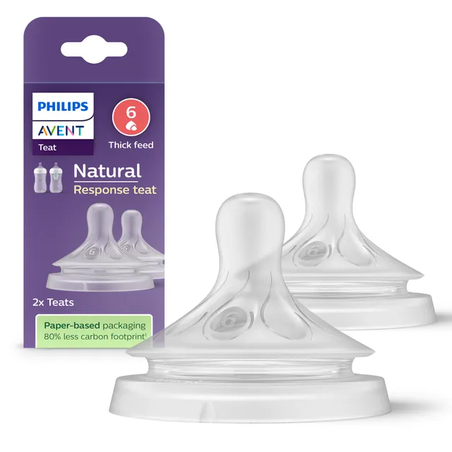 Philips Avent Natural Response Tettarella SCY966/02 6M+ 2Pz