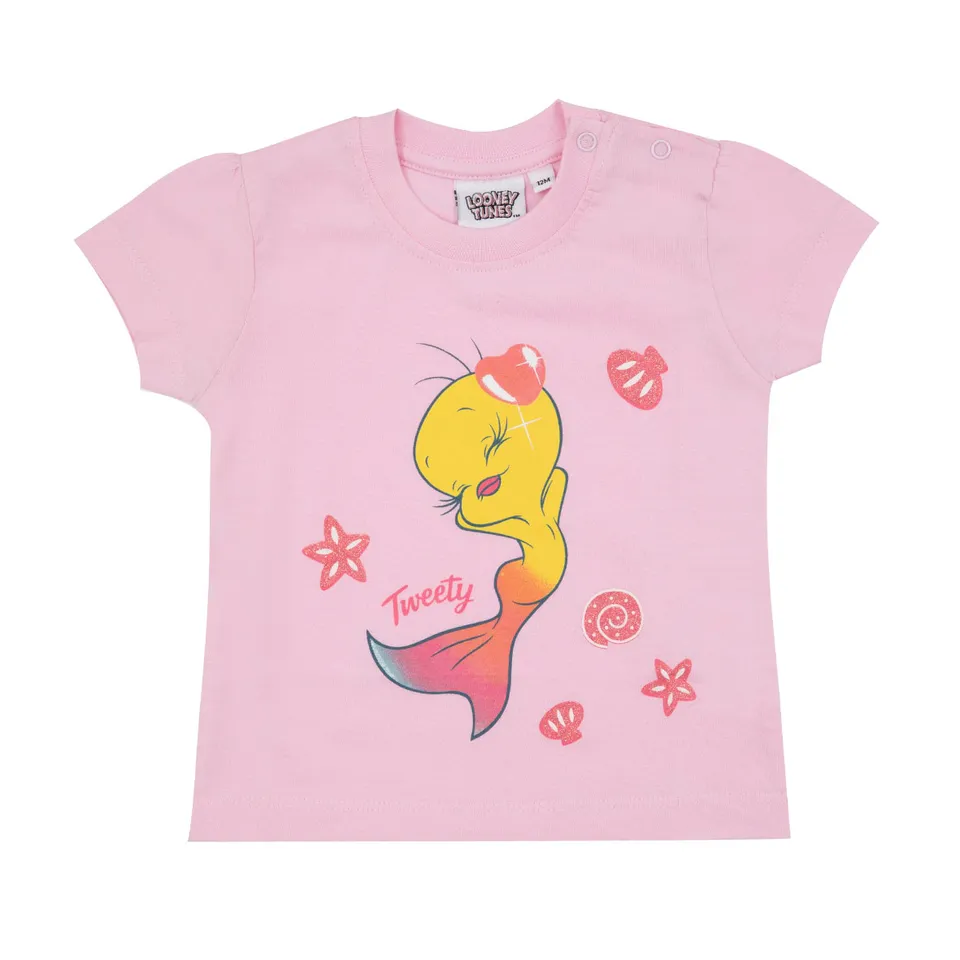 Toys Center Baby T-Shirt Bimba Rosa con Tweety