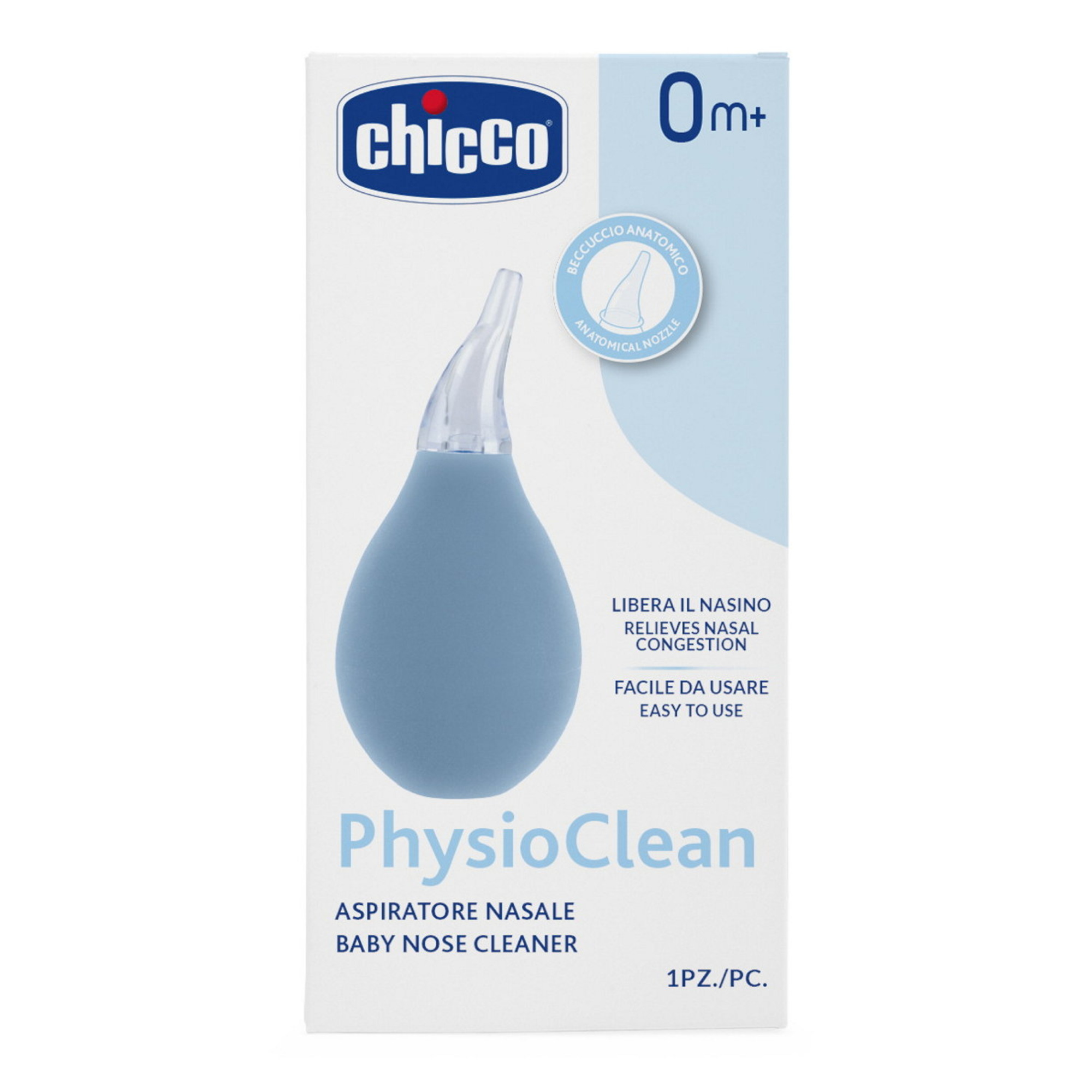 Chicco PhysioClean aspiratore nasale pompetta neonati