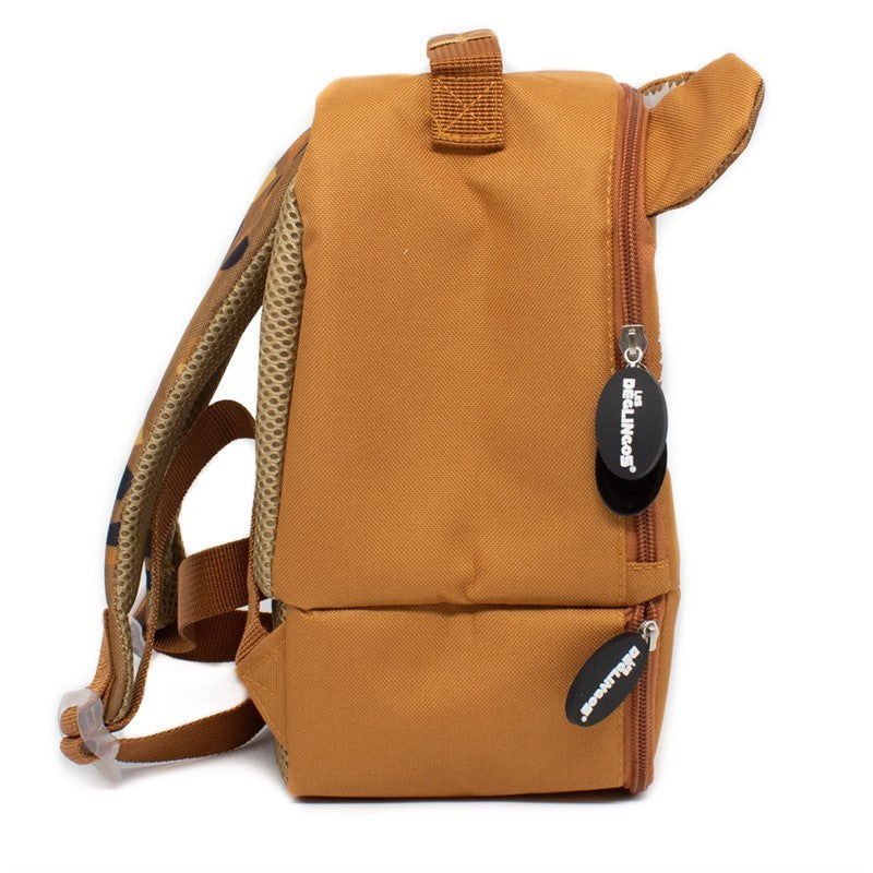 Les Deglingos Speculos zaino picnic tigre marrone 20x15x26