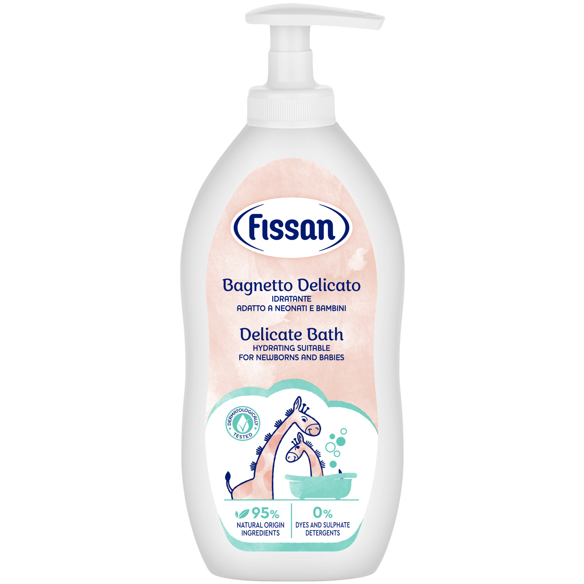 Fissan Bagno Delicato sapone liquido 400 ml pH fisiologico