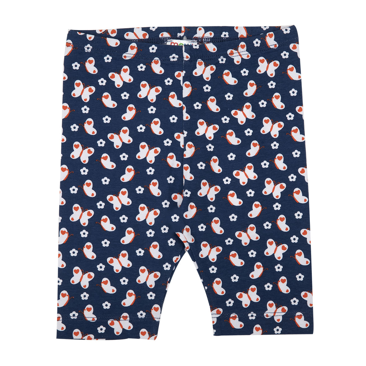 Toys Center Baby legging 3/4 bimba blu jersey farfalle