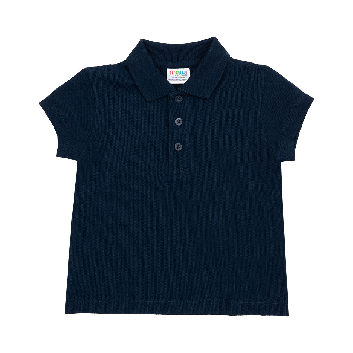 Toys Center Baby Piquet Polo Bimbo Blu con Bottoni