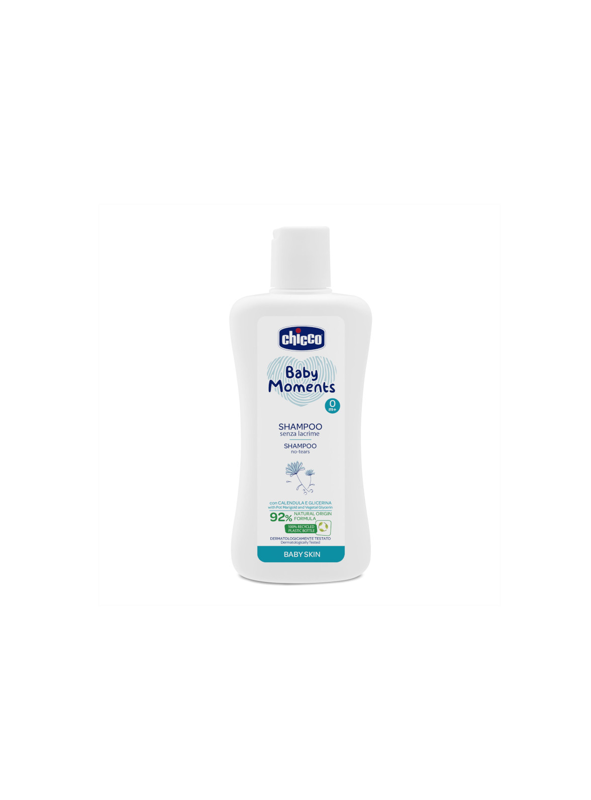 Chicco Baby Moments Baby Skin shampoo senza lacrime
