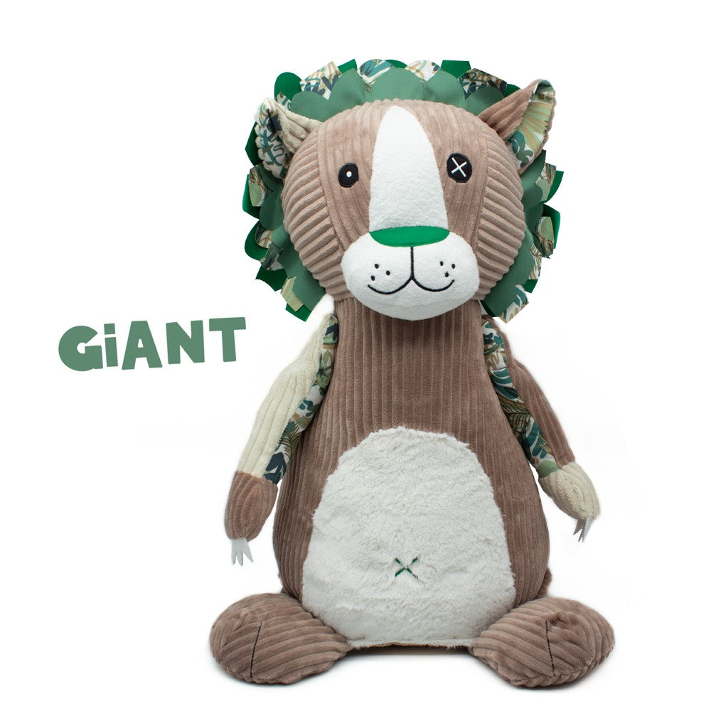 Les Deglingos Jélékros peluche gigante 60 cm marrone