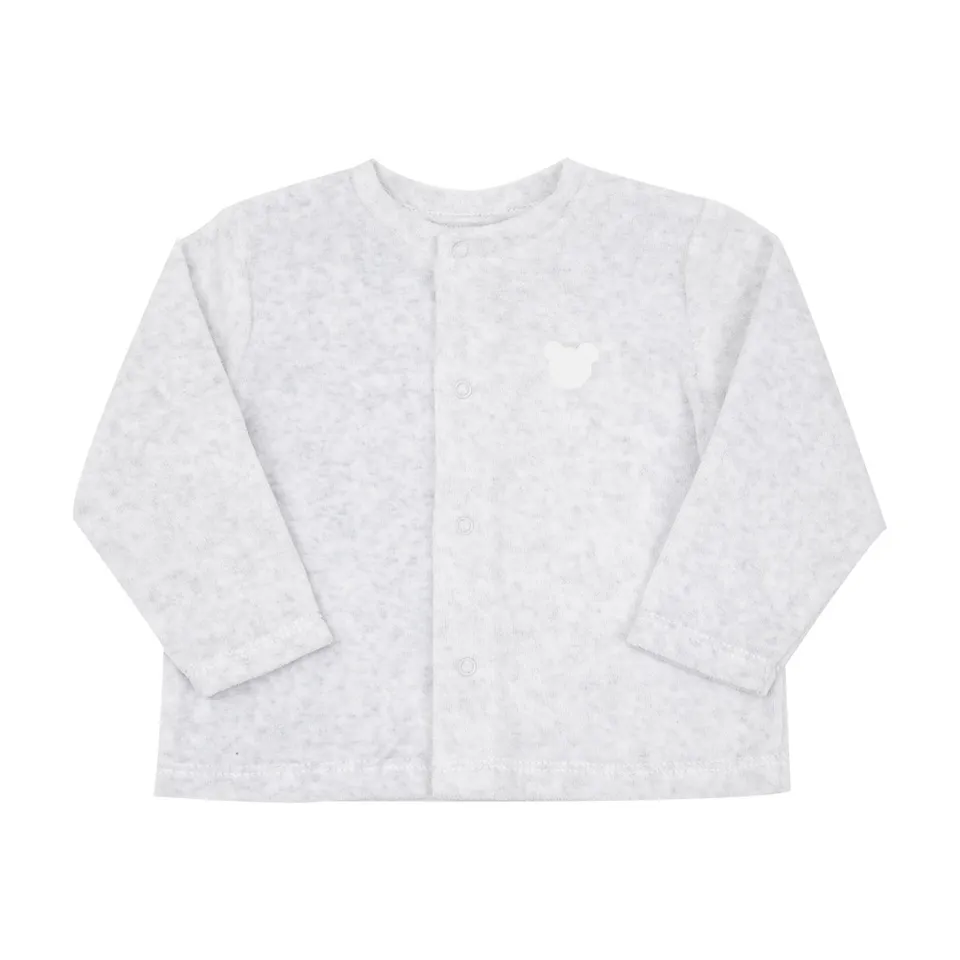 Toys Center Baby Felpa Ciniglia Grigia Unisex con Orsetto