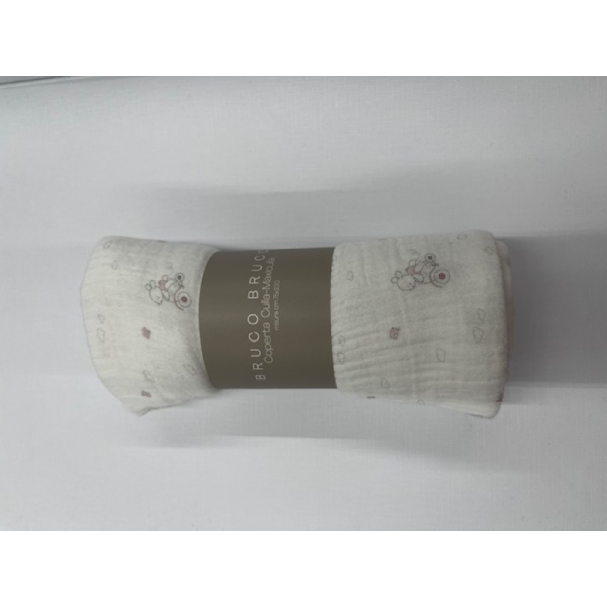 Bruco Bruco coperta mussola culla veicoli rossi