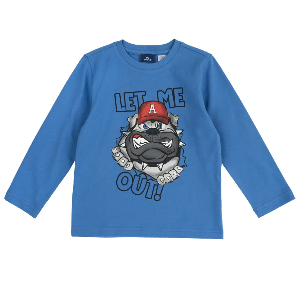 Chicco Maglietta Manica Lunga Bambino in Cotone