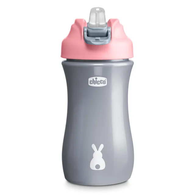Chicco Pop Up tazza rosa 2y+ beccuccio silicone ermetica