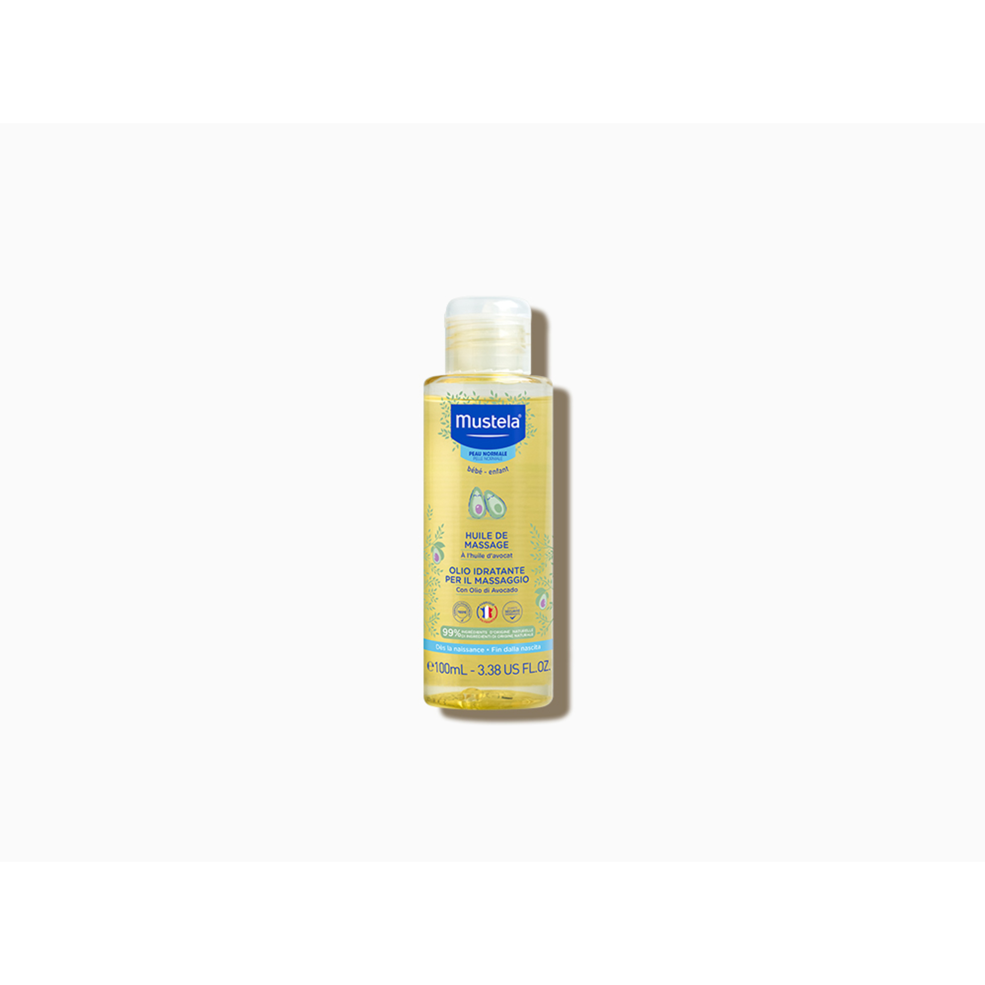 Mustela Olio Massaggio Neonato Spray 100 ml Avocado